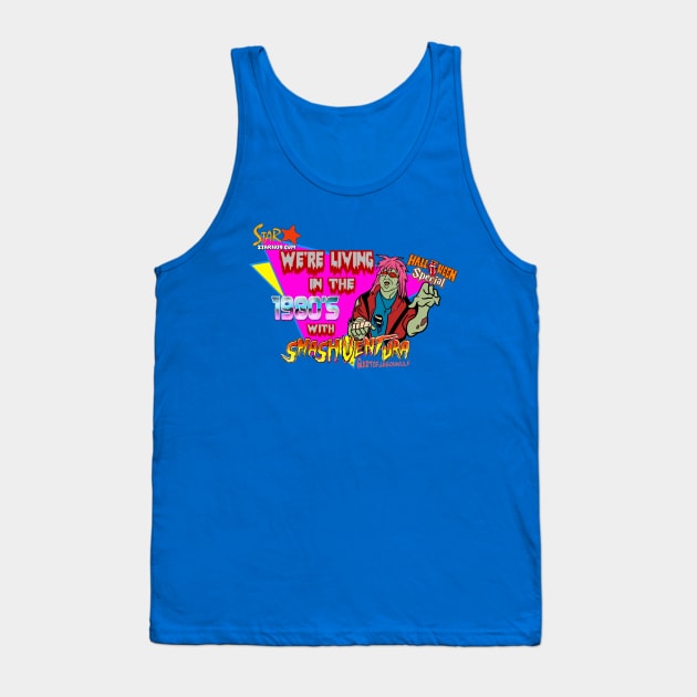 We're Living In the 1980's Halloween Special Tank Top by Smash Ventura